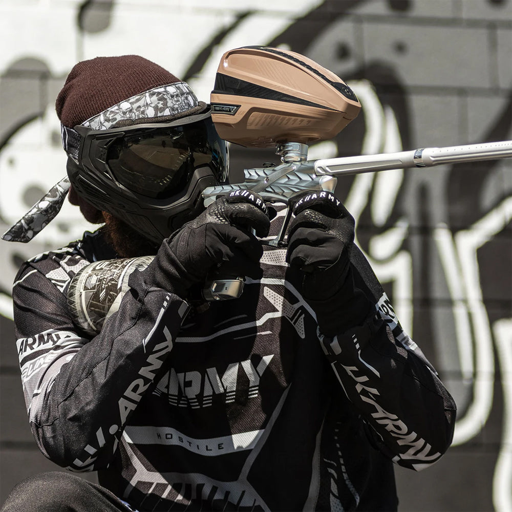 CLEARANCE HK Army TFX 3.0 Electronic Paintball Loader - 22+ BPS - Tan/Black - OPEN BOX