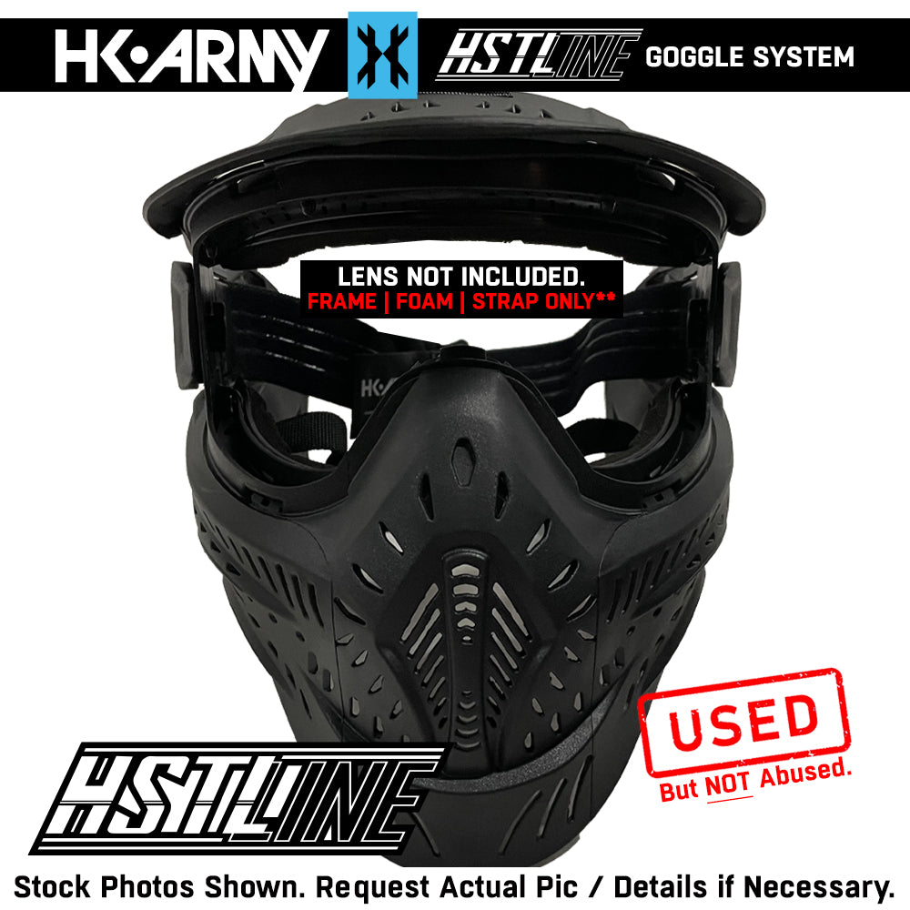 CLEARANCE HK Army HSTL Goggle Thermal Dual Paned Paintball Mask FRAME | FOAM | STRAP ONLY** USED But Not Abused