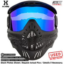 CLEARANCE HK Army HSTL Goggle Paintball Airsoft Mask with Anti Fog Thermal Lens - Black w/ Ice Lens
