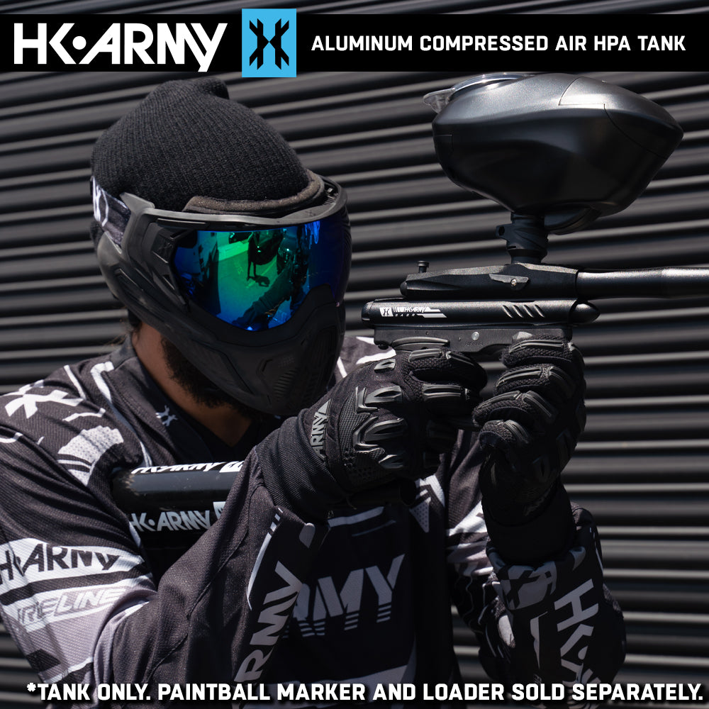 HK Army 26ci / 3000psi Aluminum Compressed Air HPA Paintball Tank - Black