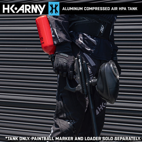 USED BLOWOUT CLEARANCE HK Army 48/3000 Aluminum Compressed Air HPA Paintball Tank - Red - 2019 Hydro Date