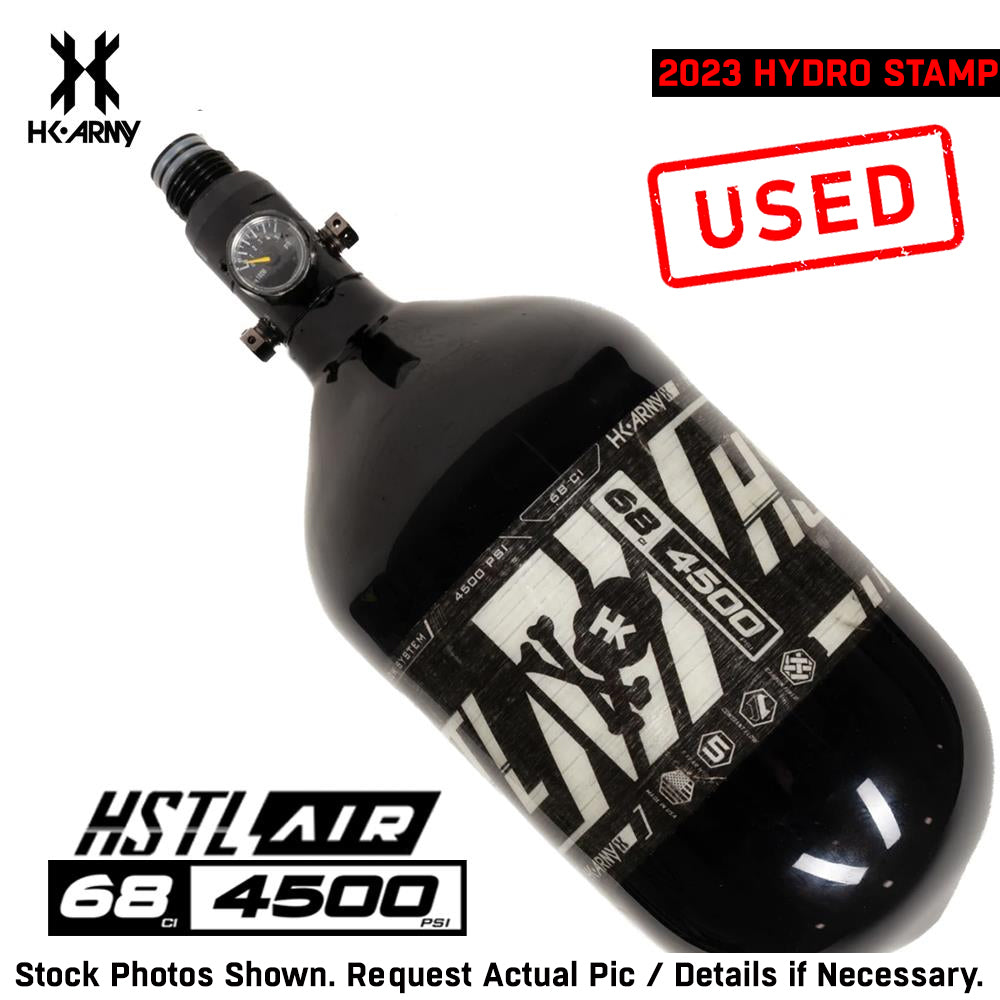 CLEARANCE HK Army HSTL 68/4500 Carbon Fiber HPA Compressed Air Paintball Tank System - USED - Hydro 11/2023