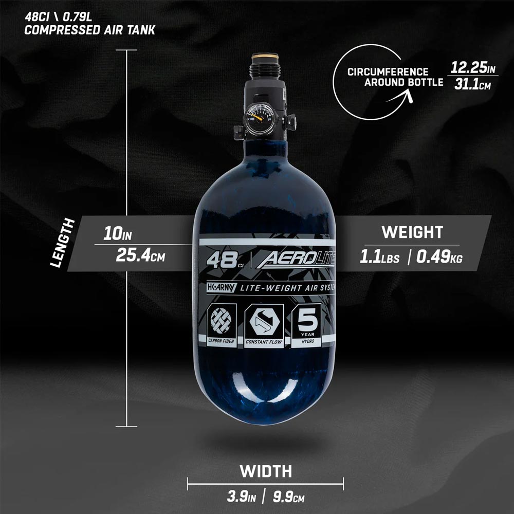 HK Army 4500PSI AEROLITE HPA Compressed Air Tank System
