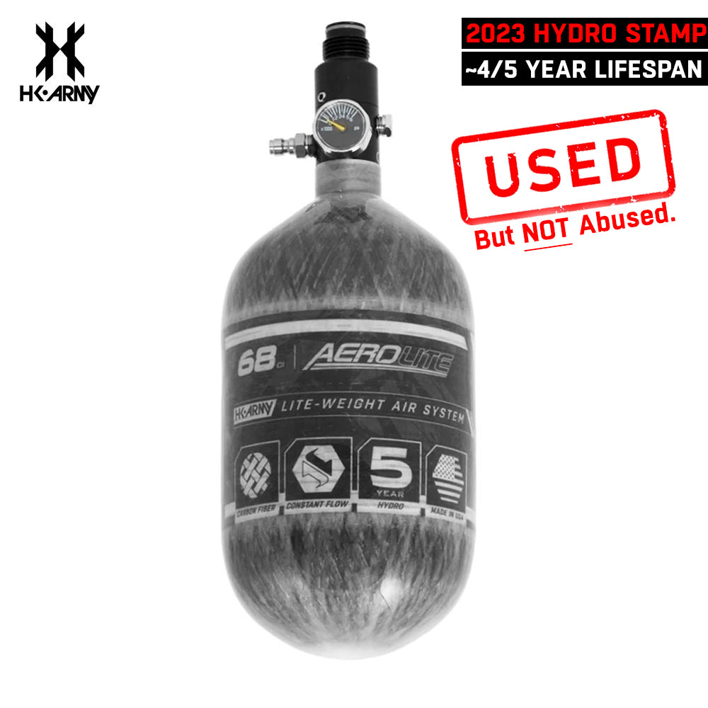 CLEARANCE HK Army 68/4500 AEROLITE HPA Compressed Air Tank System - 09/2023
