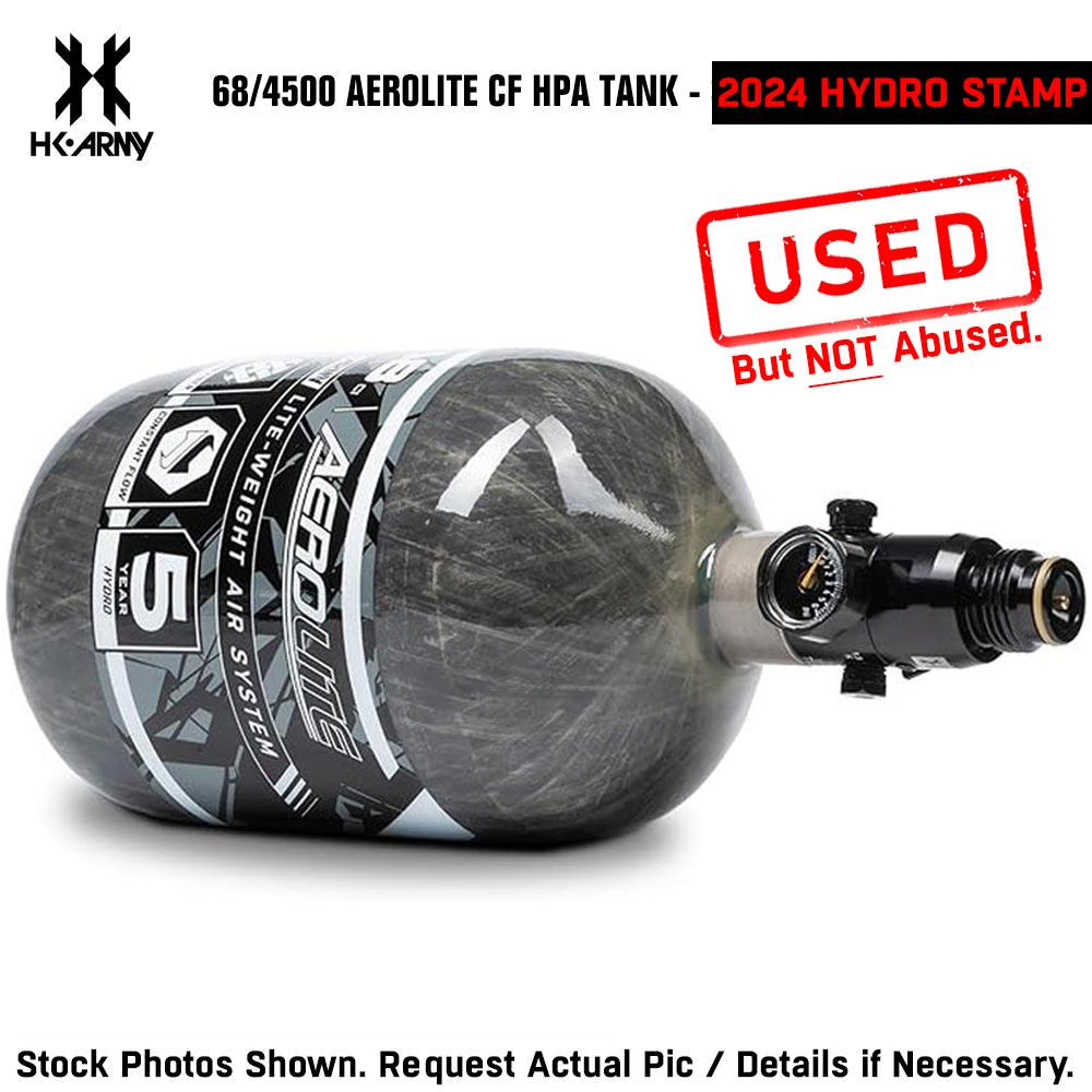 CLEARANCE HK Army 68CI/4500PSI AEROLITE HPA Compressed Air Tank System | Smoke | 2024 Hydro