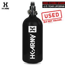 USED BLOWOUT CLEARANCE HK Army 48/3000 Aluminum Compressed Air HPA Paintball Tank - Black - 2020 Hydro Date