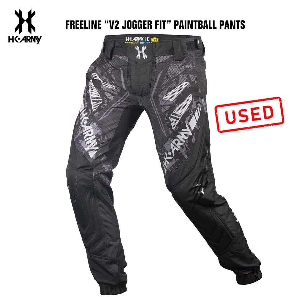 CLEARANCE HK Army Freeline "V2 Jogger Fit" Padded Paintball Pants - Slate | USED