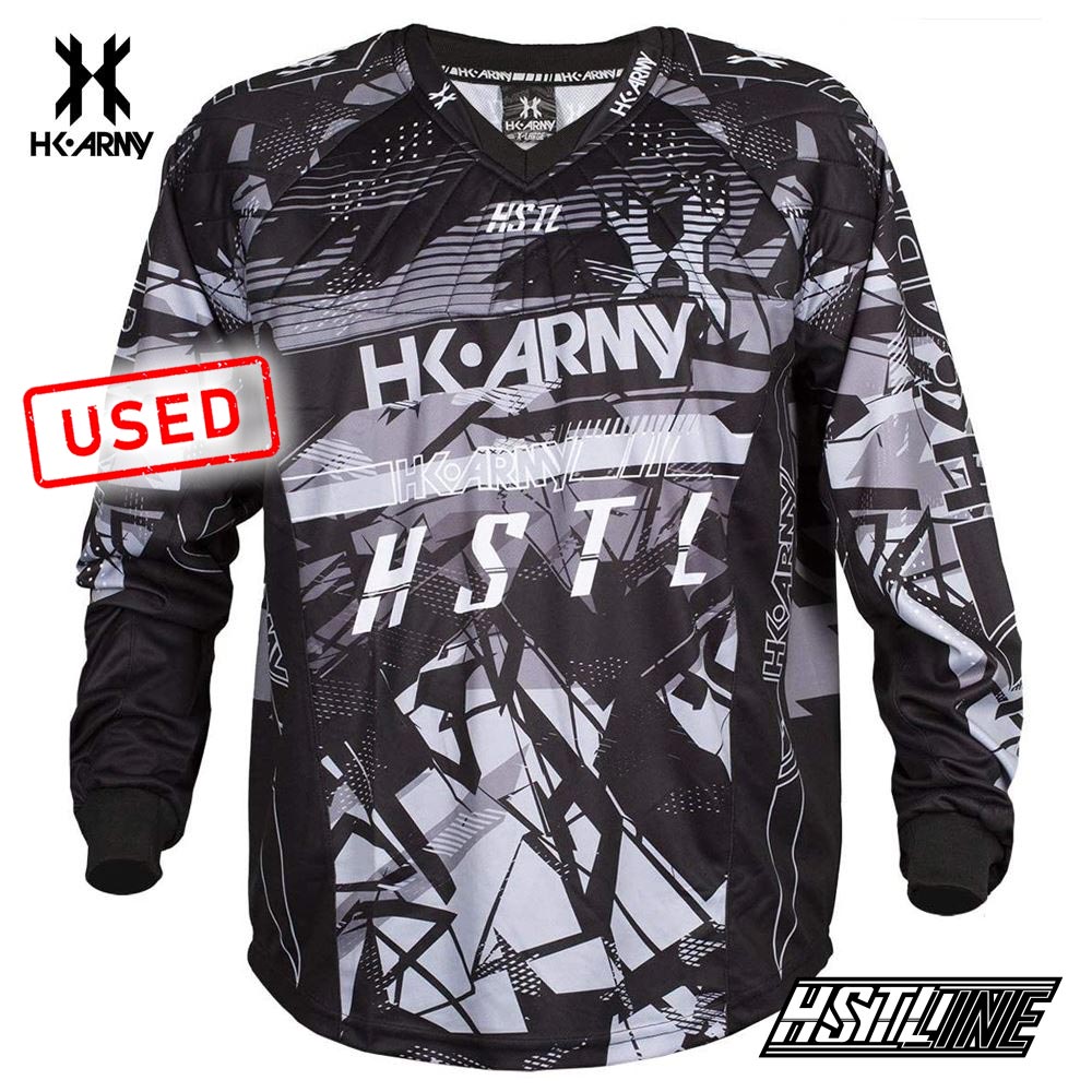 CLEARANCE HK Army HSTL Line Paintball Jersey - Charcoal - Medium | USED