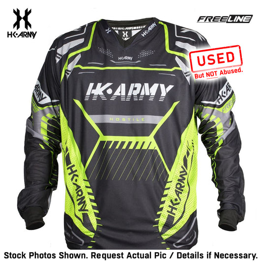 CLEARANCE HK Army Freeline Paintball Jersey - Electric - XL - Open Box
