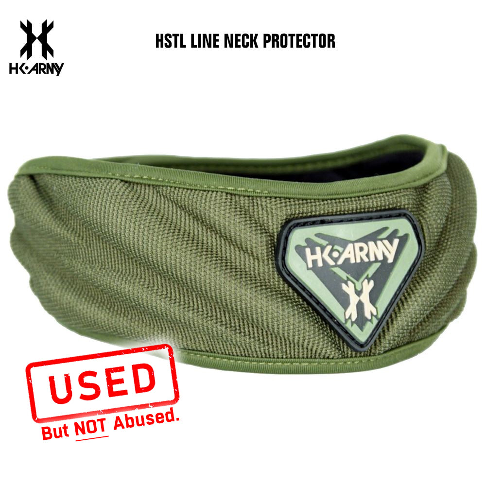 CLEARANCE HK Army HSTL Line Padded Neck Protector - One Size Fits All - Olive