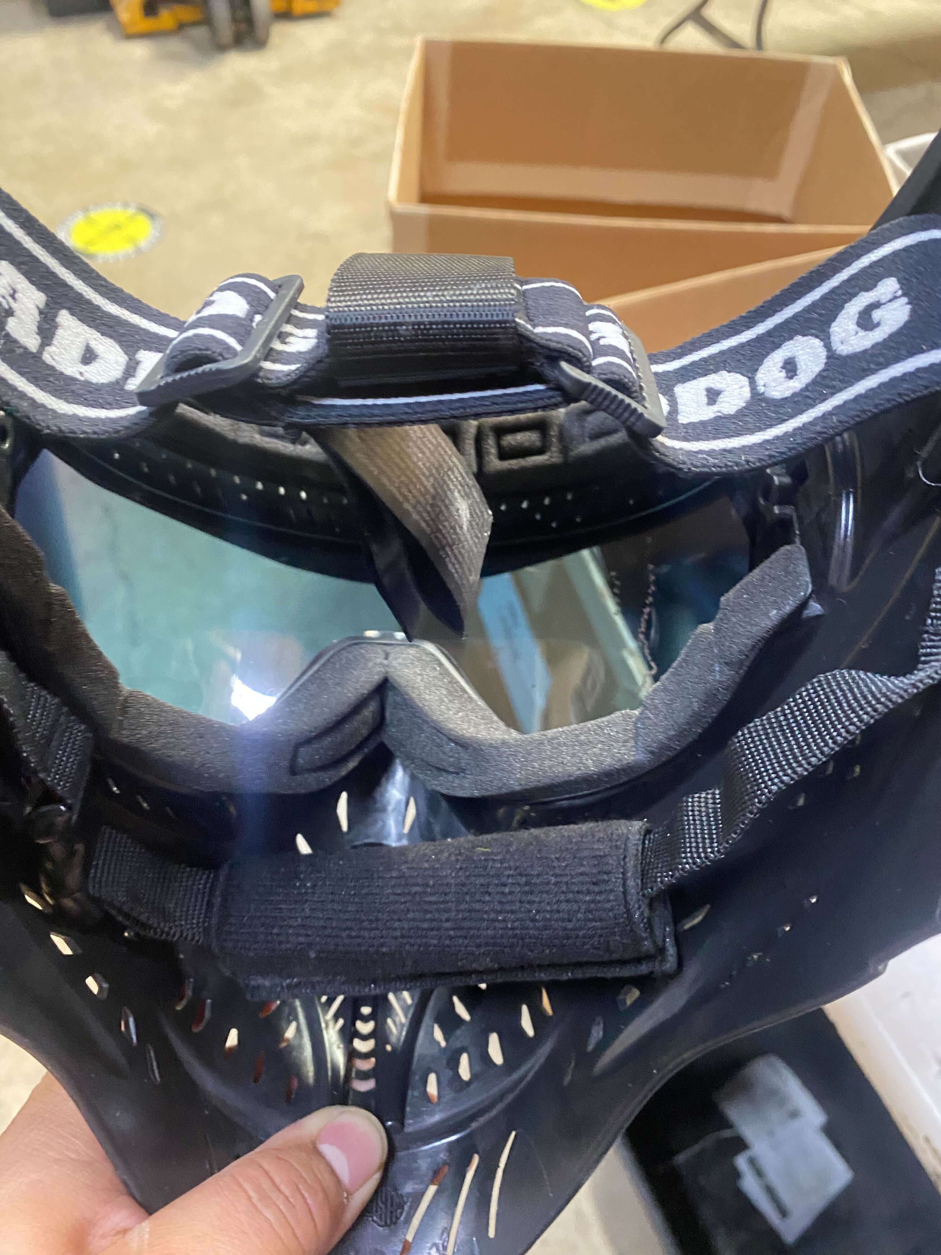 CLEARANCE USED Maddog HK Army HSTL Goggle Paintball Airsoft Mask with Anti Fog Thermal Lens | FIRE