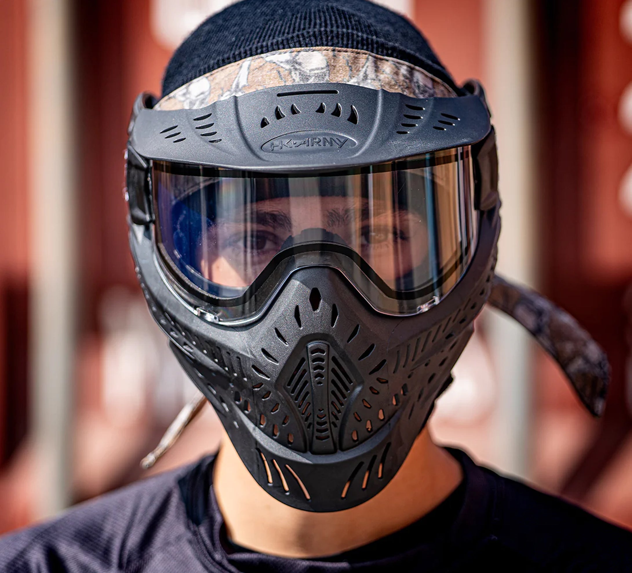 CLEARANCE Maddog HK Army HSTL Goggle Paintball Airsoft Mask with Anti Fog Thermal Lens | CLEAR SMOKE FIRE ICE GOLD CHROME | USED