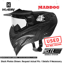 CLEARANCE Maddog HK Army HSTL Goggle Paintball Airsoft Mask with Anti Fog Thermal Lens | CLEAR SMOKE FIRE ICE GOLD CHROME | USED But NOT Abused