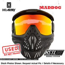 CLEARANCE Maddog HK Army HSTL Goggle Paintball Airsoft Mask with Anti Fog Thermal Lens | CLEAR SMOKE FIRE ICE GOLD CHROME | USED But NOT Abused