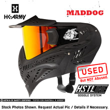 CLEARANCE Maddog HK Army HSTL Goggle Paintball Airsoft Mask with Anti Fog Thermal Lens | CLEAR SMOKE FIRE ICE GOLD CHROME | USED But NOT Abused