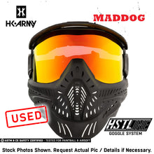 CLEARANCE Maddog HK Army HSTL Goggle Paintball Airsoft Mask with Anti Fog Thermal Lens | CLEAR SMOKE FIRE ICE GOLD CHROME | USED But NOT Abused