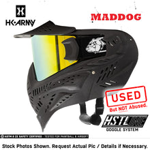 CLEARANCE Maddog HK Army HSTL Goggle Paintball Airsoft Mask with Anti Fog Thermal Lens | CLEAR SMOKE FIRE ICE GOLD CHROME | USED But NOT Abused