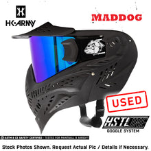 CLEARANCE Maddog HK Army HSTL Goggle Paintball Airsoft Mask with Anti Fog Thermal Lens | CLEAR SMOKE FIRE ICE GOLD CHROME | USED But NOT Abused