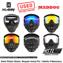 CLEARANCE Maddog HK Army HSTL Goggle Paintball Airsoft Mask with Anti Fog Thermal Lens | CLEAR SMOKE FIRE ICE GOLD CHROME | USED But NOT Abused