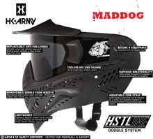 CLEARANCE Maddog HK Army HSTL Goggle Paintball Airsoft Mask with Anti Fog Thermal Lens | CLEAR SMOKE FIRE ICE GOLD CHROME | USED But NOT Abused