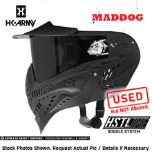 CLEARANCE Maddog HK Army HSTL Goggle Paintball Airsoft Mask with Anti Fog Thermal Lens | CLEAR SMOKE FIRE ICE GOLD CHROME | USED But NOT Abused