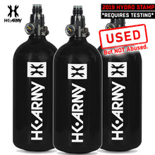 USED BLOWOUT CLEARANCE HK Army 48/3000 Aluminum Compressed Air HPA Paintball Tank - Black - 2019 Hydro Date