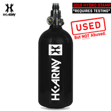 USED BLOWOUT CLEARANCE HK Army 48/3000 Aluminum Compressed Air HPA Paintball Tank - Black - 2019 Hydro Date