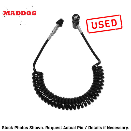 CLEARANCE Maddog Quick Disconnect Paintball Tank Remote Coils - High Pressure Air (HPA) & CO2 | USED