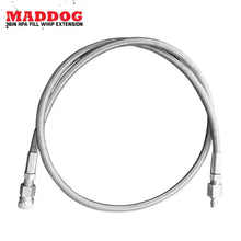 Maddog Paintball Fill Whip Hose Extension - Stainless Steel