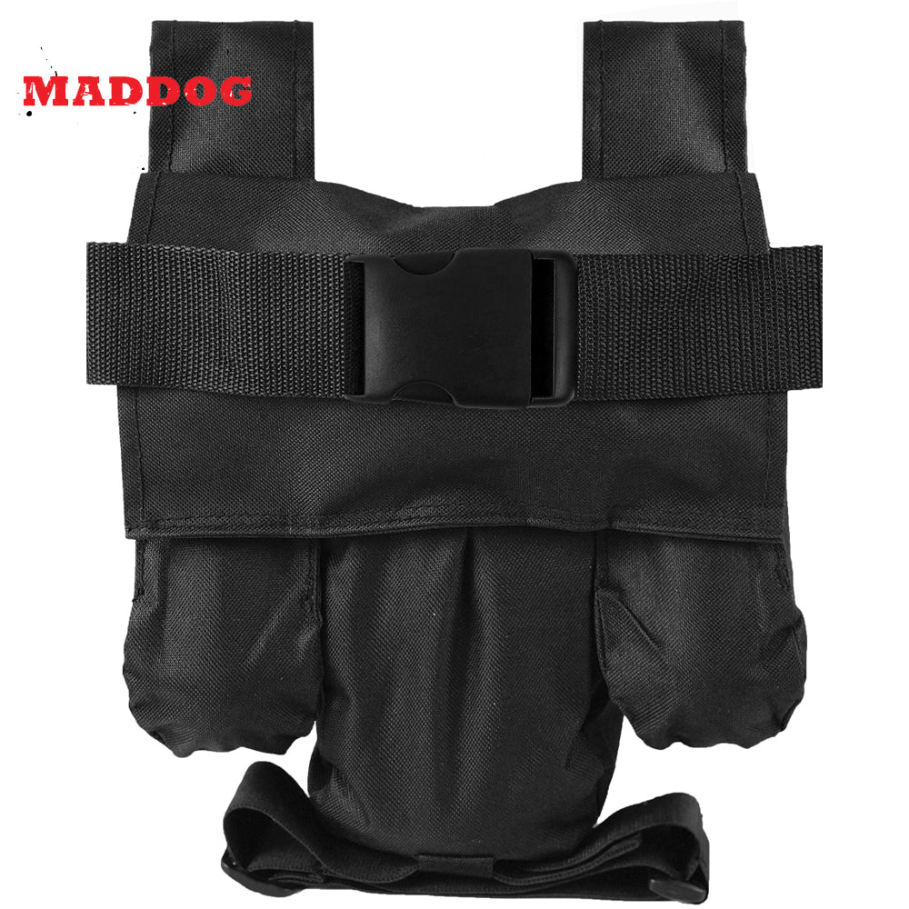 CLEARANCE Maddog 2+1 Paintball Harness Pod Pack - Black | Used But NOT Abused
