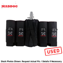 CLEARANCE Used Maddog 4+1 Vertical Paintball Harness - Black