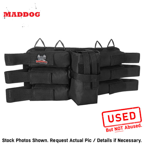 CLEARANCE Maddog 6+1 Paintball Harness with Tank Pouch | Used But Not Abused