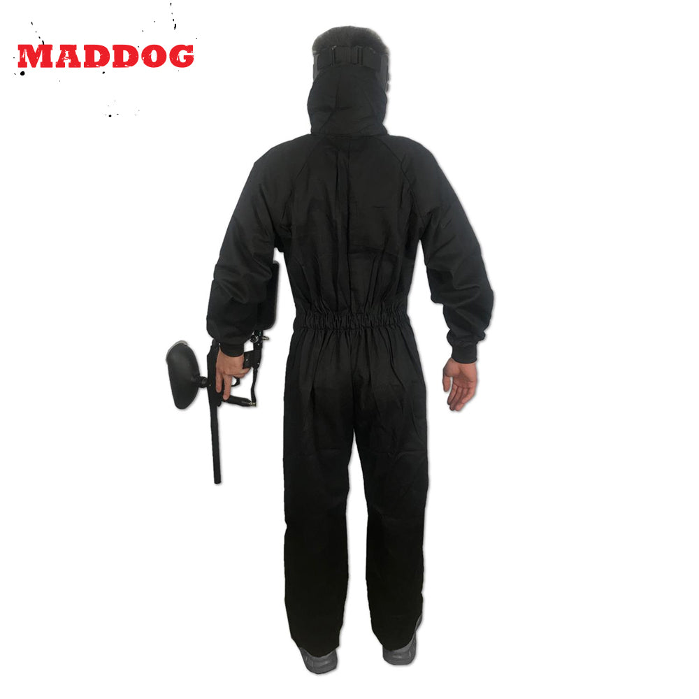 Maddog Tactical Paintball Rip Stop Coverall Jumpsuit | Black | Camo