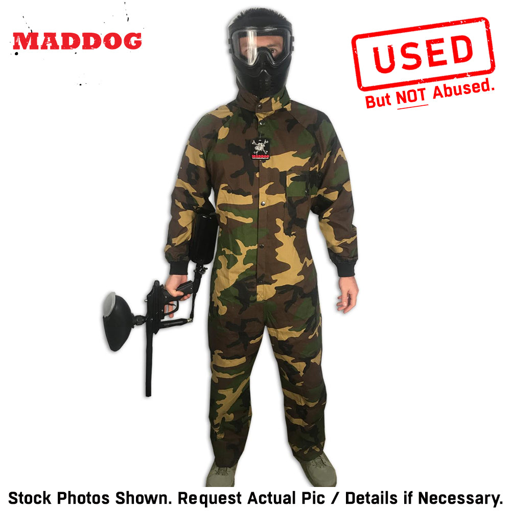 CLEARANCE Maddog Tactical Paintball Rip Stop Coverall Jumpsuit - Limited Use