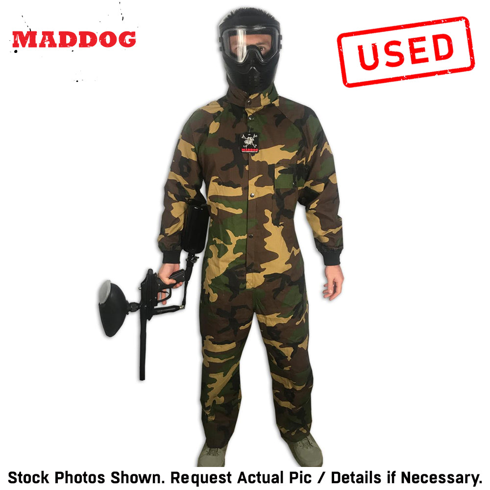 CLEARANCE Maddog Tactical Paintball Rip Stop Coverall Jumpsuit - Used
