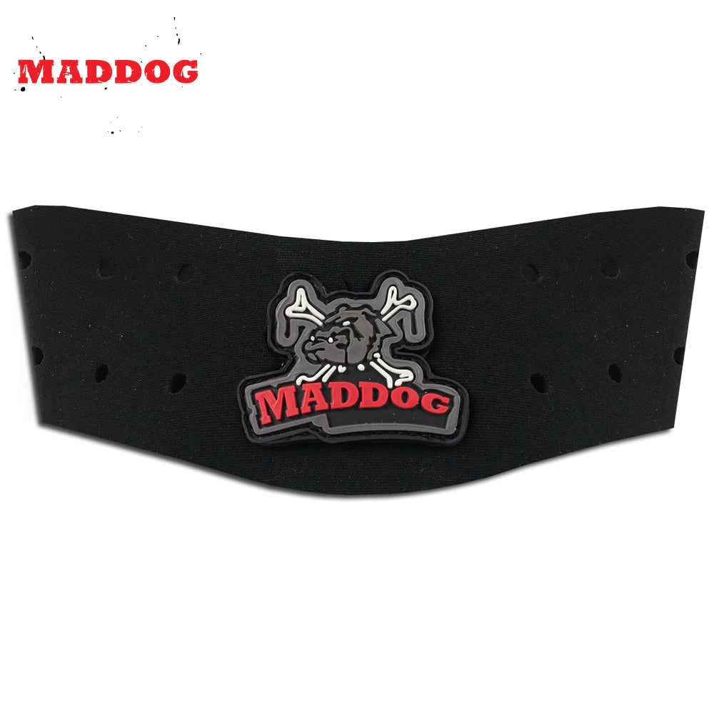 Maddog Paintball Protective Combo - Tactical Half-Finger Gloves, Padded Chest Protector, & Neoprene Neck Protector - Black or Camo