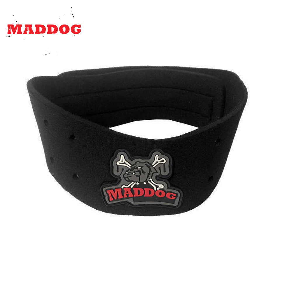 Maddog Paintball Protective Combo - Tactical Half-Finger Gloves, Padded Chest Protector, & Neoprene Neck Protector - Black or Camo