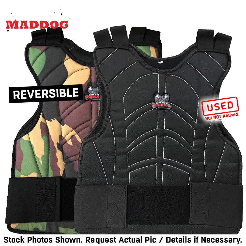 CLEARANCE Maddog Sports Paintball & Airsoft Padded Chest Protector | Used But NOT Abused