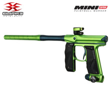 Empire Mini GS Electronic Paintball Gun .68 Caliber - Full Auto - Dust Cadmium Green / Admiral Blue 2-pc Barrel