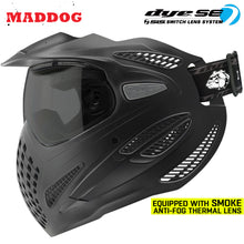 Maddog Dye SE Special Edition Thermal Anti-Fog Paintball Mask Goggle | Smoke - Clear - Mirror