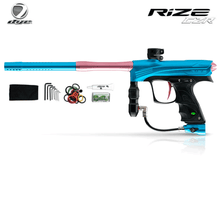 Dye Rize CZR Electronic Paintball Gun Marker - Teal / Pink