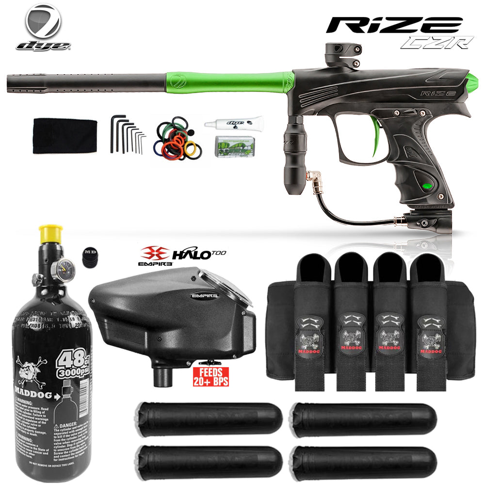 Dye Rize CZR Advanced HPA Paintball Gun Package