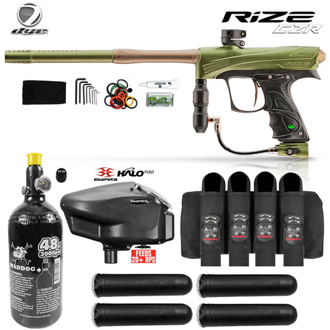 Dye Rize CZR Advanced HPA Paintball Gun Package