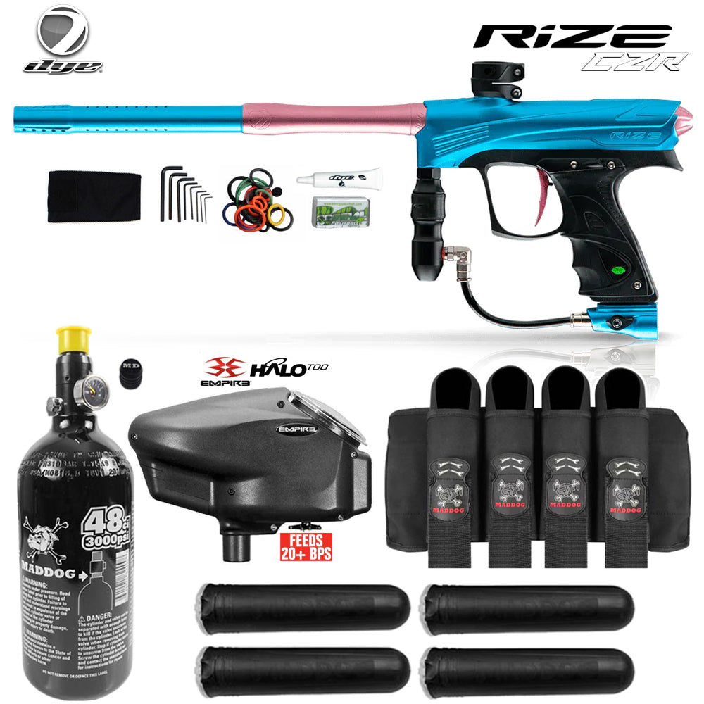 Dye Rize CZR Advanced HPA Paintball Gun Package