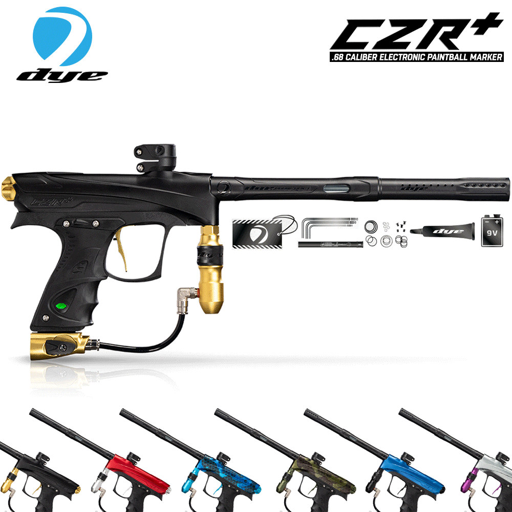 DYE CZR+ Electronic Paintball Gun Marker | Full Auto