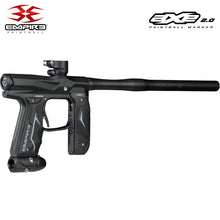 Empire Axe 2.0 Electronic Full Auto Paintball Gun w/ 48/3000 HPA Tank, Empire Halo Too Loader, Empire Helix Thermal Mask, Neck Protector, 4+3 Harness & (4) Pods Starter Package