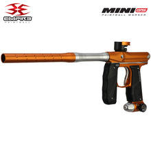 Empire Mini GS Electronic Paintball Gun .68 Caliber - Full Auto - Dust Tangerine / White 2-pc Barrel