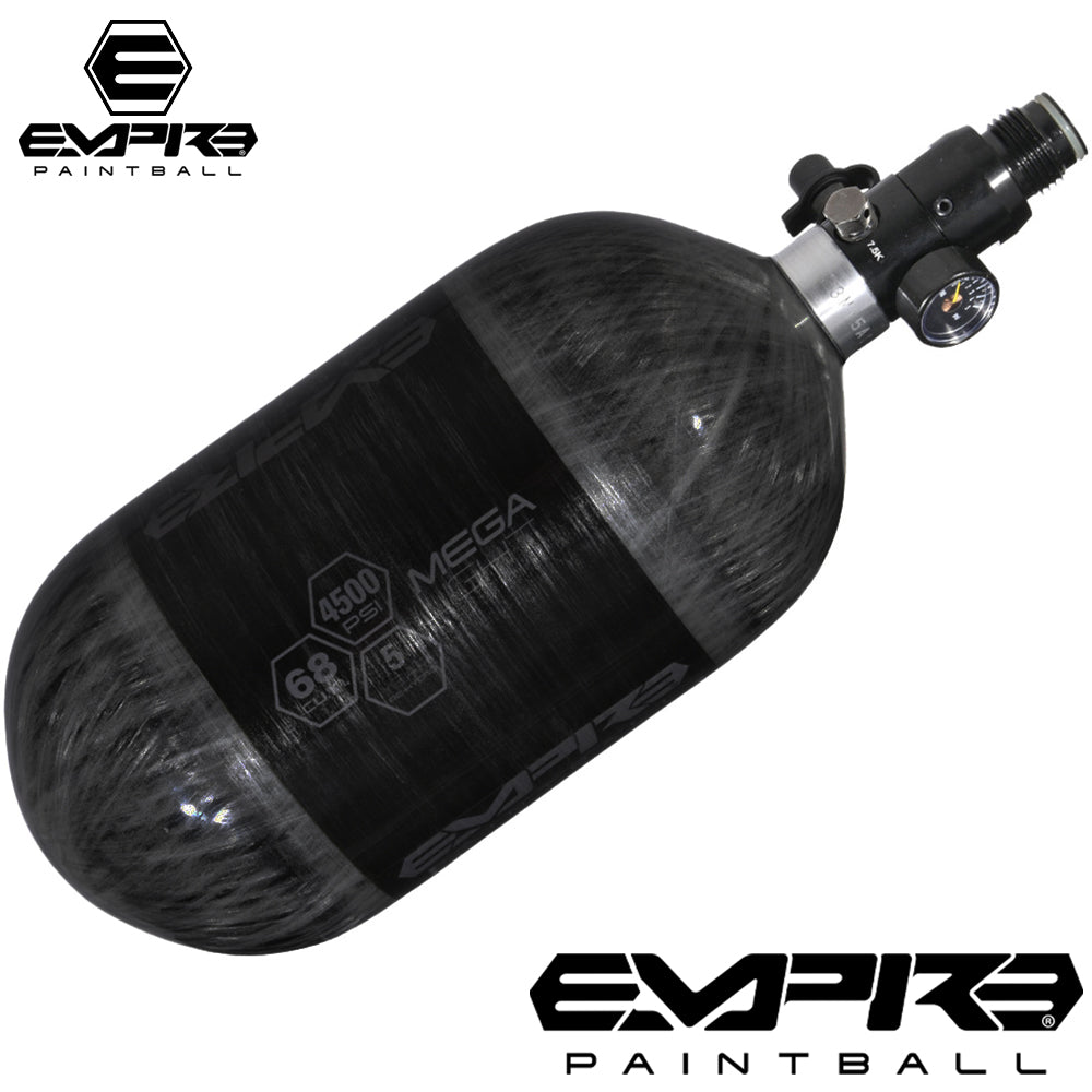 Empire Paintball MEGA LITE 68/4500 High Pressure Carbon Fiber Compressed Air HPA Tank | Ships Empty