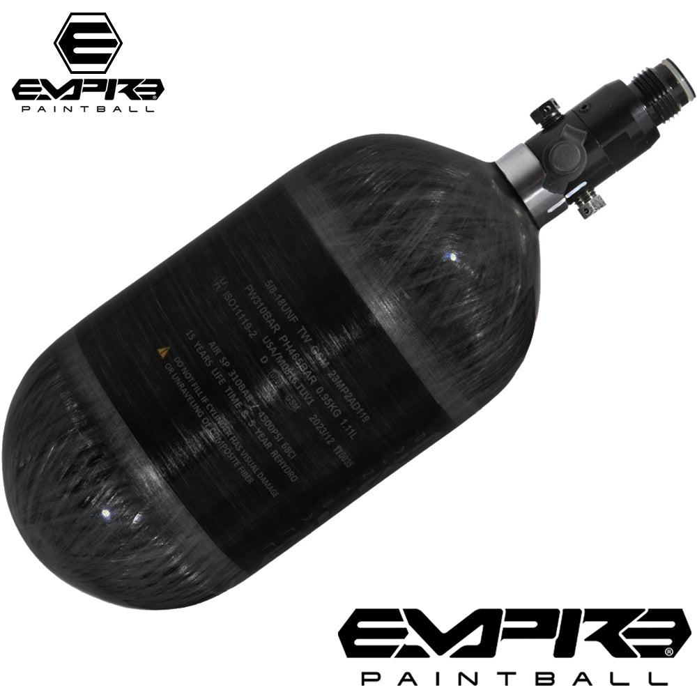 Empire Paintball MEGA LITE 68/4500 High Pressure Carbon Fiber Compressed Air HPA Tank | Ships Empty
