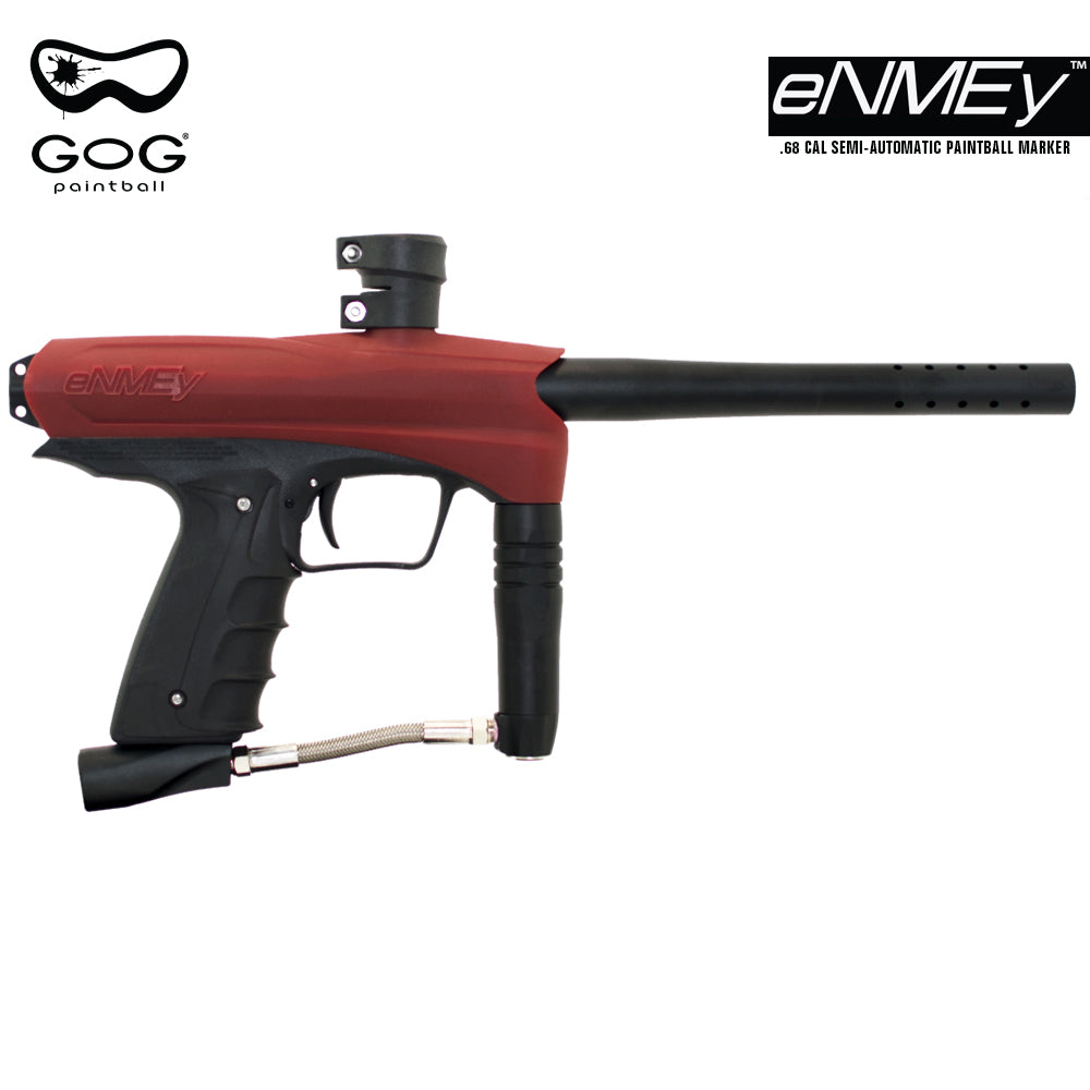 CLEARANCE GoG eNMEy Gen2 .68 Caliber Paintball Gun Marker - Red - USED
